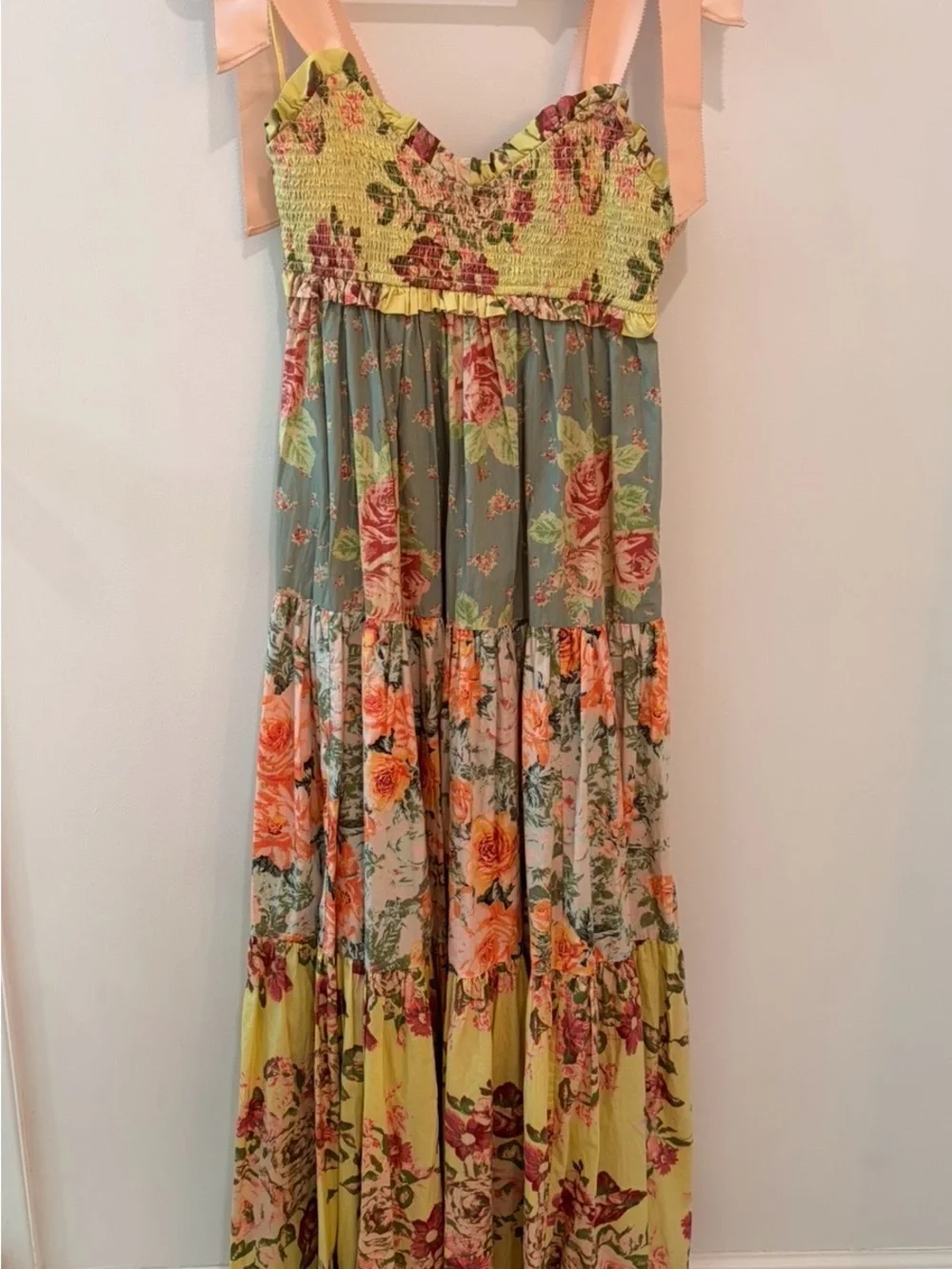 Free People Bluebell Floral Tiered Maxi dress - Picture 7 of 7